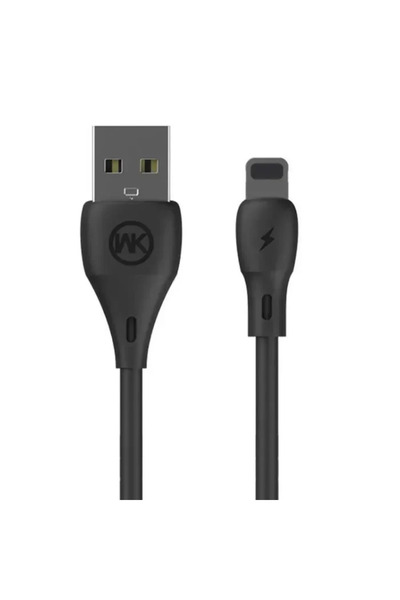 OEM Καλώδιο φόρτισης USB σε Lighting (1m) μαύρο WK WDC-072