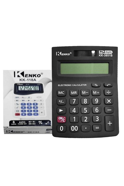 OEM Κομπιουτεράκι μαύρο μεγάλη οθόνη 15x10 εκ. JustNote 7156 - 1 τεμάχιο