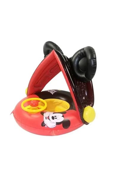 OEM Παιδικό φουσκωτό θαλάσσης Mickey με τιμόνι 80 εκ.