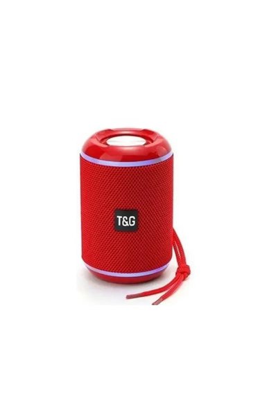 TG Ηχείο Bluetooth 5W με ραδιόφωνο και 4 ώρες λειτουργίας Red T&G TG-291