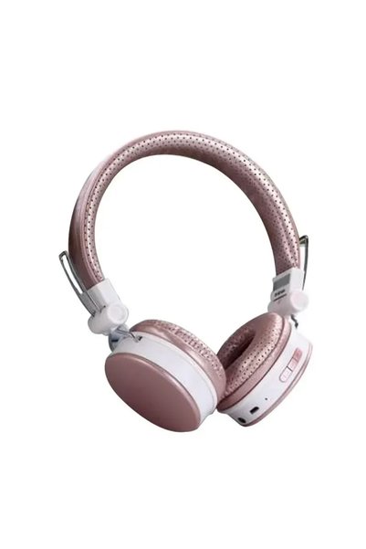 OEM Ασύρματα ακουστικά κεφαλής SY-BT1604, σε ροζ χρώμα