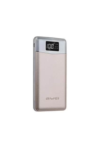 AWEI P30K 10000mAh σε χρυσό χρώμα