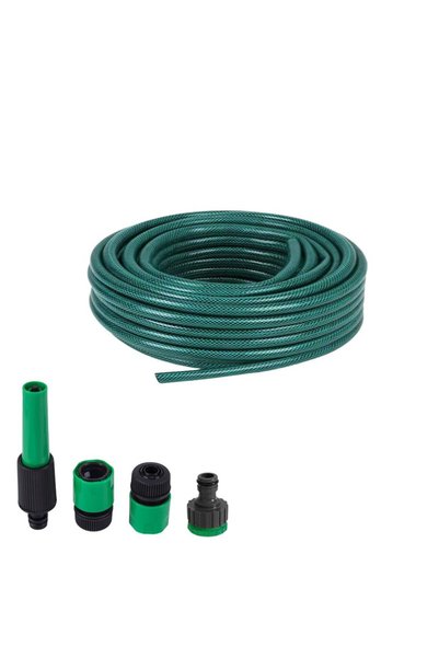 OEM Σετ Λάστιχο Ποτίσματος 1/2″ με Εκτοξευτήρα Νερού 25m