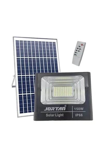OEM Στεγανός Ηλιακός Προβολέας IP66 150W με Τηλεχειριστήριο και Ψυχρό Λευκό Φ...