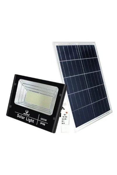 OEM Ηλιακός προβολέας IP66 600W - τηλεχειριστήριο και φωτοκύτταρο - Jortan -P...