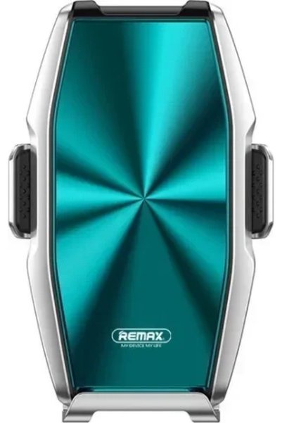 Remax Βάση κινητού αυτοκινήτου RM-C49 Green με ρυθμιζόμενα άγκιστρα και ασύρμ...
