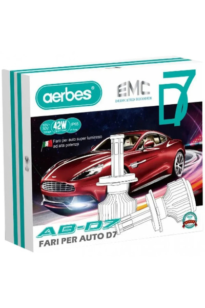 OEM Λαμπτήρες LED SMD φώτα πορείας H1 42W 6000K D7 4200Lm 2x aerbes®