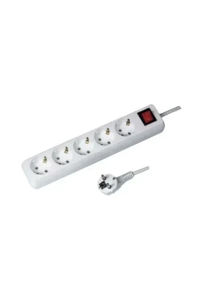 OEM Πολύμπριζο 5 Θέσεων με Διακόπτη 2Μ 1815