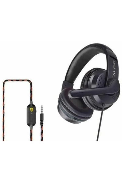 OEM Ενσύρματα ακουστικά Gaming με μικρόφωνο Ovleng OV-P6, σε μαύρο χρώμα