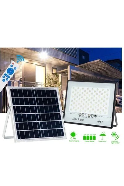 OEM Ηλιακός Προβολέας Εξωτερικού Χώρου 800W IP67 με Τηλεχειριστήριο