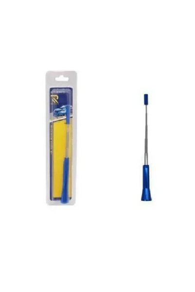 OEM Κεραία αυτοκινήτου οροφής βιδωτή 28 εκ. W06972 για ραδιόφωνο σε μπλε χρώμα