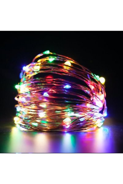 OEM Χριστουγεννιάτικα λαμπάκια LED ηλιακά αδιάβροχα IP44 πολύχρωμο φως 10Μ σε...