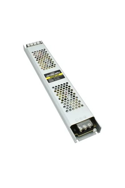 Andowl Τροφοδοτικό για LED 12V-25Α 300W Q-KG300W σε ασημί χρώμα