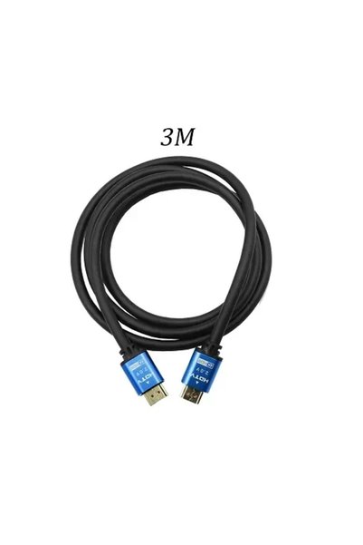 OEM Καλώδιο HDMI 3m V2.0 4K UHD HDR 3D 2160P HD3m σε μαύρο χρώμα
