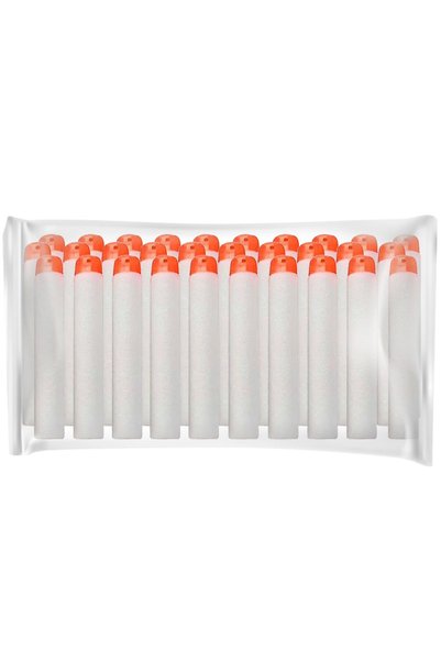 OEM Σετ 50 μαλακές σφαίρες λευκές 7,5 εκ. ToyMarkt 88803 - 1 τεμάχιο