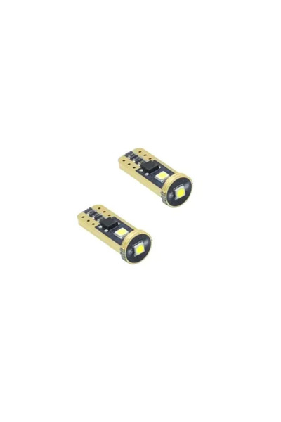 OEM Σετ T10 LED W5W 12V 3 SMD 5630 Canbus 400LM 5W ψυχρό λευκό 6000K 2 τεμάχια