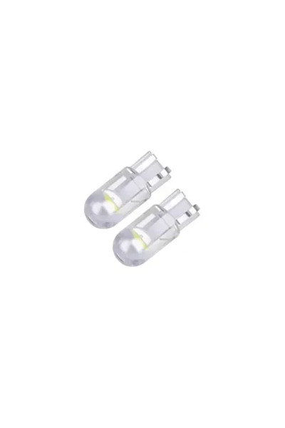 OEM Σετ T10 LED W5W 12V - 24V 1 SMD 360LM 1W XM0005 ψυχρό σε λευκό χρώμα