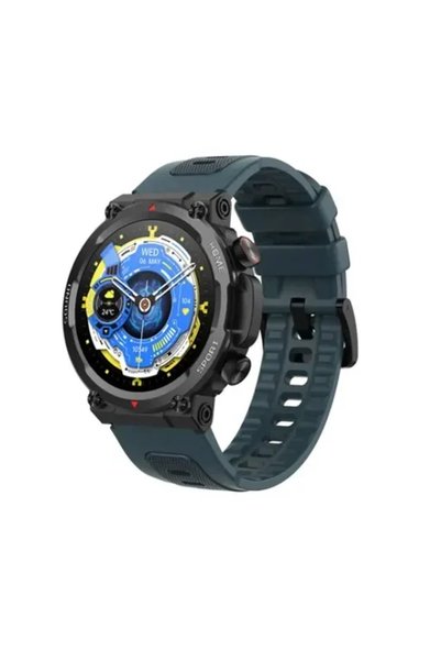 OEM Smartwatch με παλμογράφο και ειδοποίηση μηνυμάτων TKY-S56T σε μπλε χρώμα