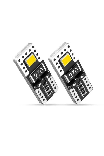 NOVSIGHT T10 LED 12V 2 SMD 2835 CANBUS 100LM 2W Ψυχρό Λευκό 6000K 2 Τεμάχια A...