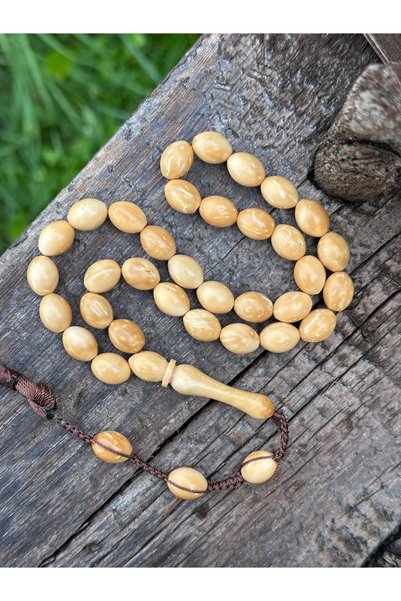 TESBİHSARAYI White House Kukası - Kuka Prayer Beads - Kuka - Prayer Beads - Wooden Box