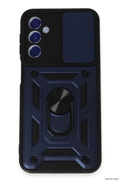 New Face حافظة SPT-GLD Newface Galaxy M34 5G Kılıf Pars من السيليكون مع حلقة ...
