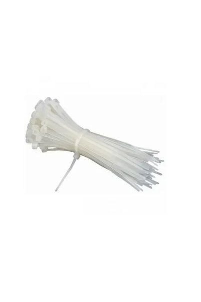 OEM Δεματικά καλωδίων (cable Ties) 3,6*150mm 100 τεμάχια σε λευκά χρώμα