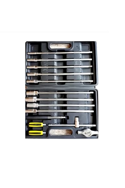 OEM Καστάνια με Καρυδάκια 1\4″ 12 Τεμάχια με Θήκη Μεταφοράς JF-ZT5012