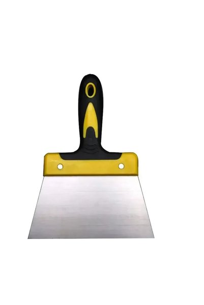 OEM Σπάτουλα - στοκαδόρος με μεταλλική λάμα 100 mm και αντιολισθητική λαβή