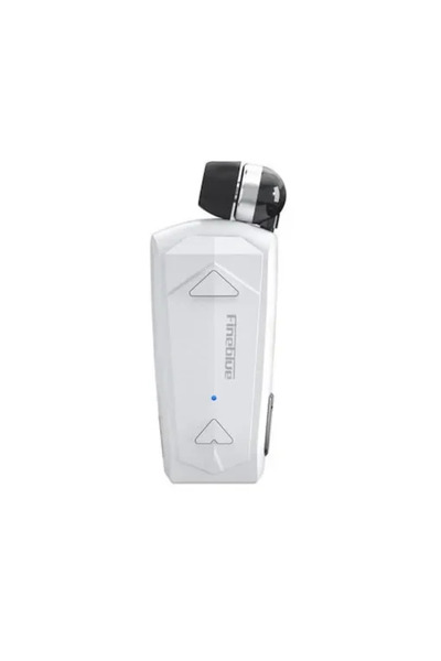 Fineblue Ακουστικό πέτου In-ear Bluetooth Handsfree F520 σε λευκό χρώμα