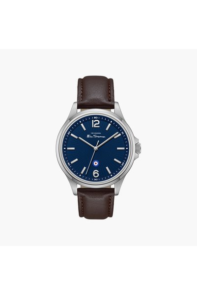 Ben Sherman ساعة رجالية زرقاء مستديرة مقاس 43 ملم |   BSWGA0001202
