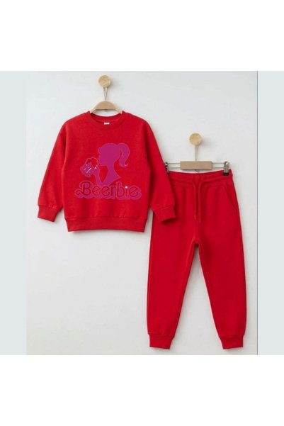 playwear Timski dukserica Beerbie, roza šolja, printana, za devojčice i dečak...