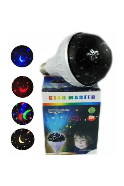 OEM Λάμπα προβολέας αστεριών Star Master 6W HX-602