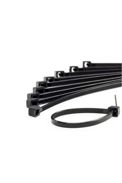 OEM Δεματικά καλωδίων (cable Ties) 4,8*450mm 50 τεμάχια σε μαύρο χρώμα