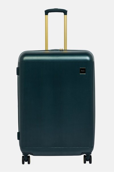 Rock 26 Inch Hard Shell Expandable Luggage, Dark Green