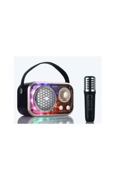 OEM Mini ηχείο bluetooth Karaoke με μικρόφωνο Sodo SD09 σε μαύρο χρώμα