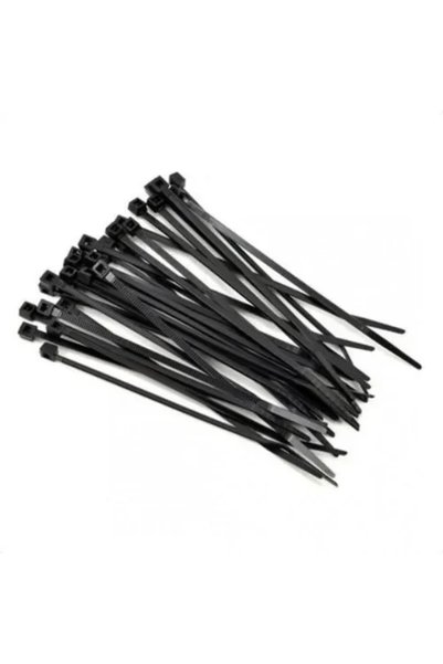 OEM Δεματικά καλωδίων (cable Ties) 4,8*250mm 100 τεμάχια σε μαύρο χρώμα