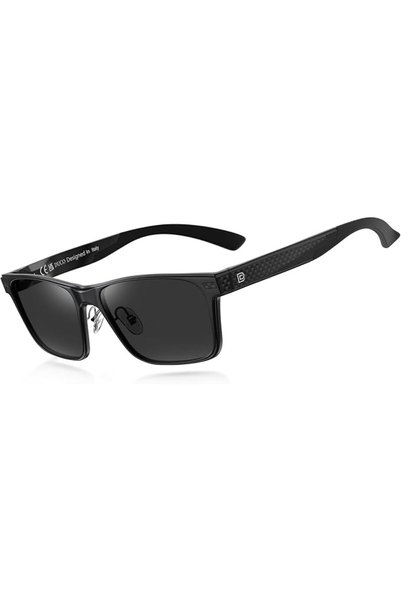 DUCOO Duco Polarized Sunglasses for Men Vintage Aluminum Frame Retro Sports S...