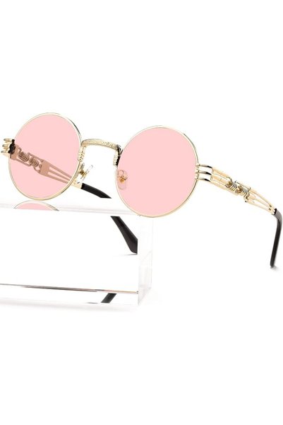 AIEYEZO Round Flip Up Sunglasses for Men and Women Rave Flip Glasses 90's Ret...