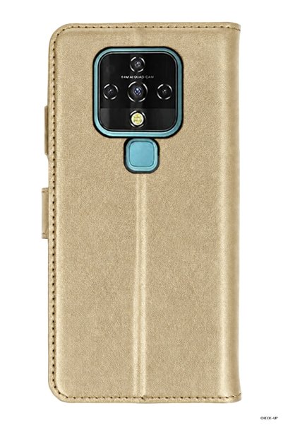 New Face حافظة هاتف SVL-SHOP Newface Tecno Camon 16 Tr S Plus (215327) - ذهبي