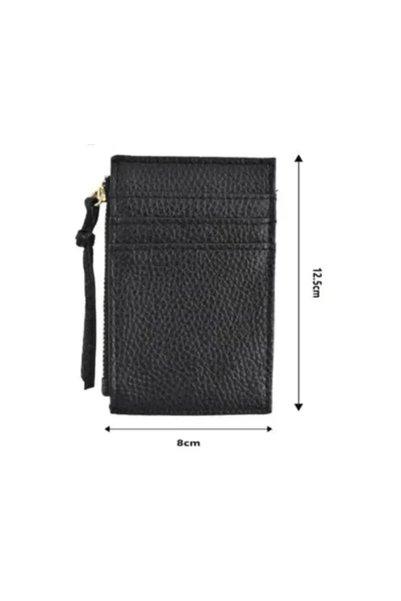 OEM Γυναικείο πορτοφόλι 12.5x8 εκ. 99935 σε μαύρο χρώμα