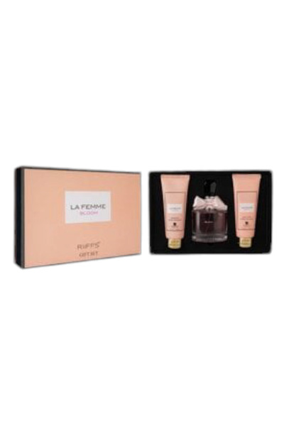 Riiffs LA FEMME BLOOM – Set cadou pentru femei, EDP 100 ml + Gel de duș 100 m...