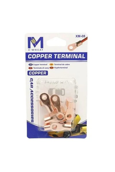OEM Χάλκινοι Ακροδέκτες Οπής 30Α 1.5-2.5mm Σετ 12 Τεμάχια XM-W04469