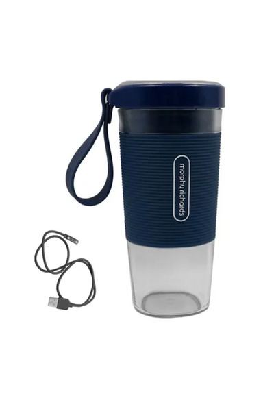 OEM Επαναφορτιζόμενο μπλέντερ - ποτήρι 300ml 50W MR-9600 σε μπλε χρώμα