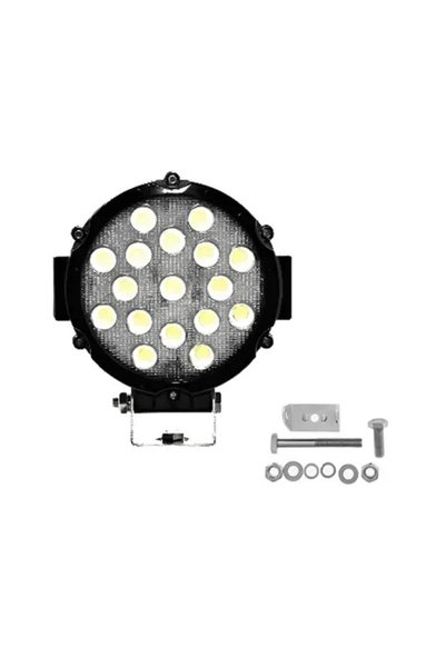 OEM Αδιάβροχος προβολέας LED αλουμινίου 12V-24V 18 εκ. 51W 17 SMD IP67 4080LM...