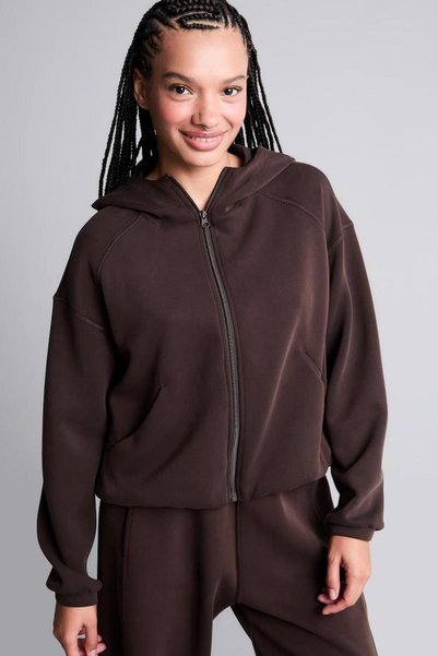 DeFacto Zippered Hooded Basic Cardigan (26 Au)