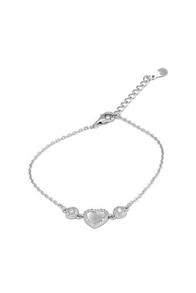 Sonis Silver Brățară din argint 925 rodiat cu cubic zirconia, transparentă - ...