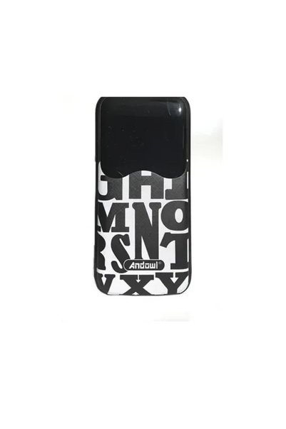 Andowl Power Bank 30000mAh με ενσωματωμένα καλώδια και οθόνη LED Q-CD902 σε μ...