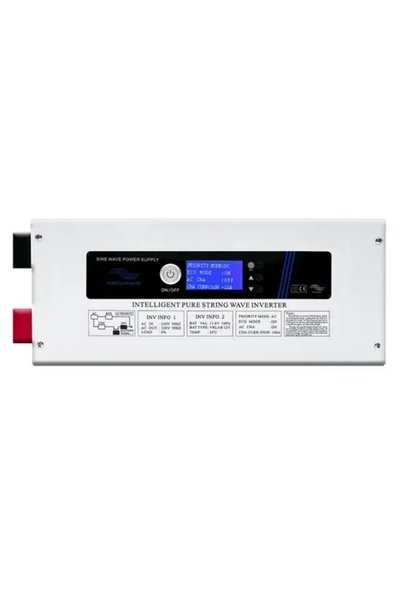 OEM καθαρού ημιτόνου 2000 Watt DC 24V σε AC 220V ZY-AW202 - λευκό Inverter