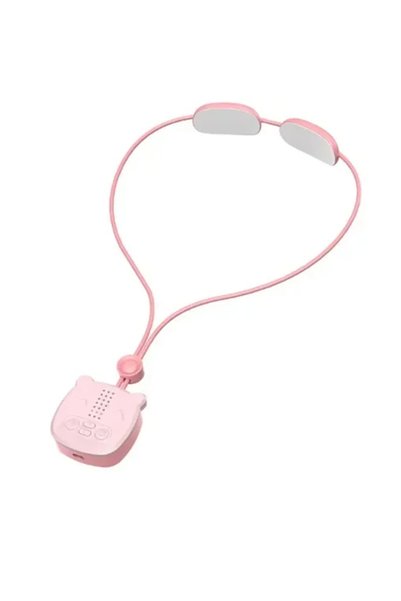 OEM Mini συσκευή για μασάζ αυχένα - Neck Massager σε ροζ χρώμα