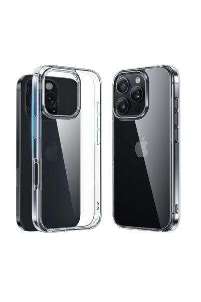 HANPORIUM حافظة سيليكون شفافة متوافقة مع هاتف Apple iPhone 11 Pro - غطاء صلب ...